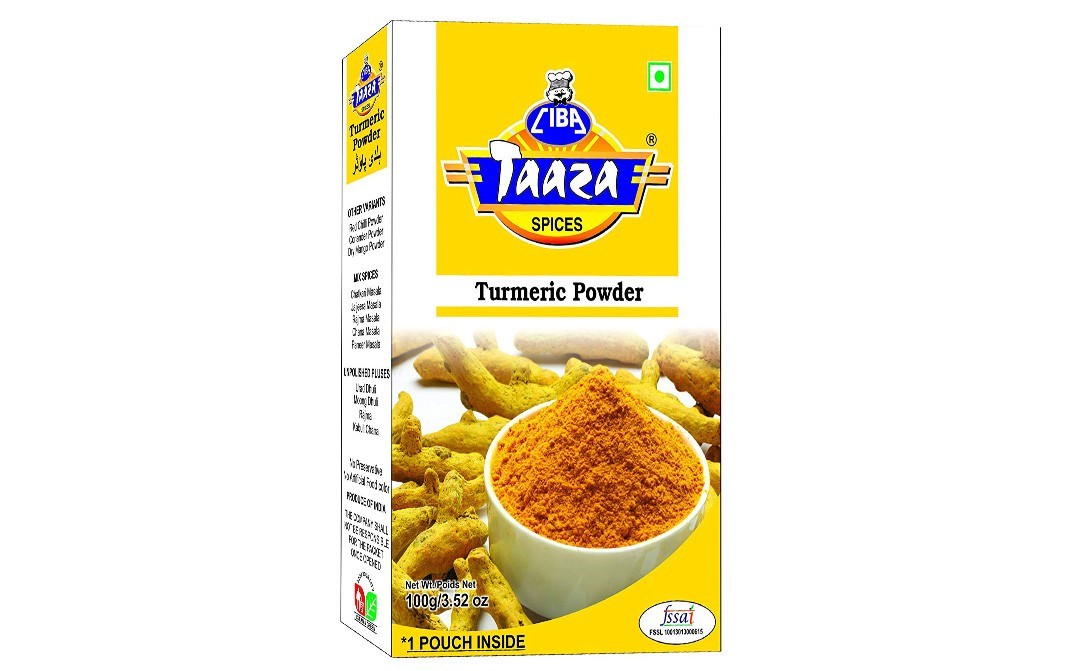 Ciba Taaza Turmeric Powder    Box  100 grams